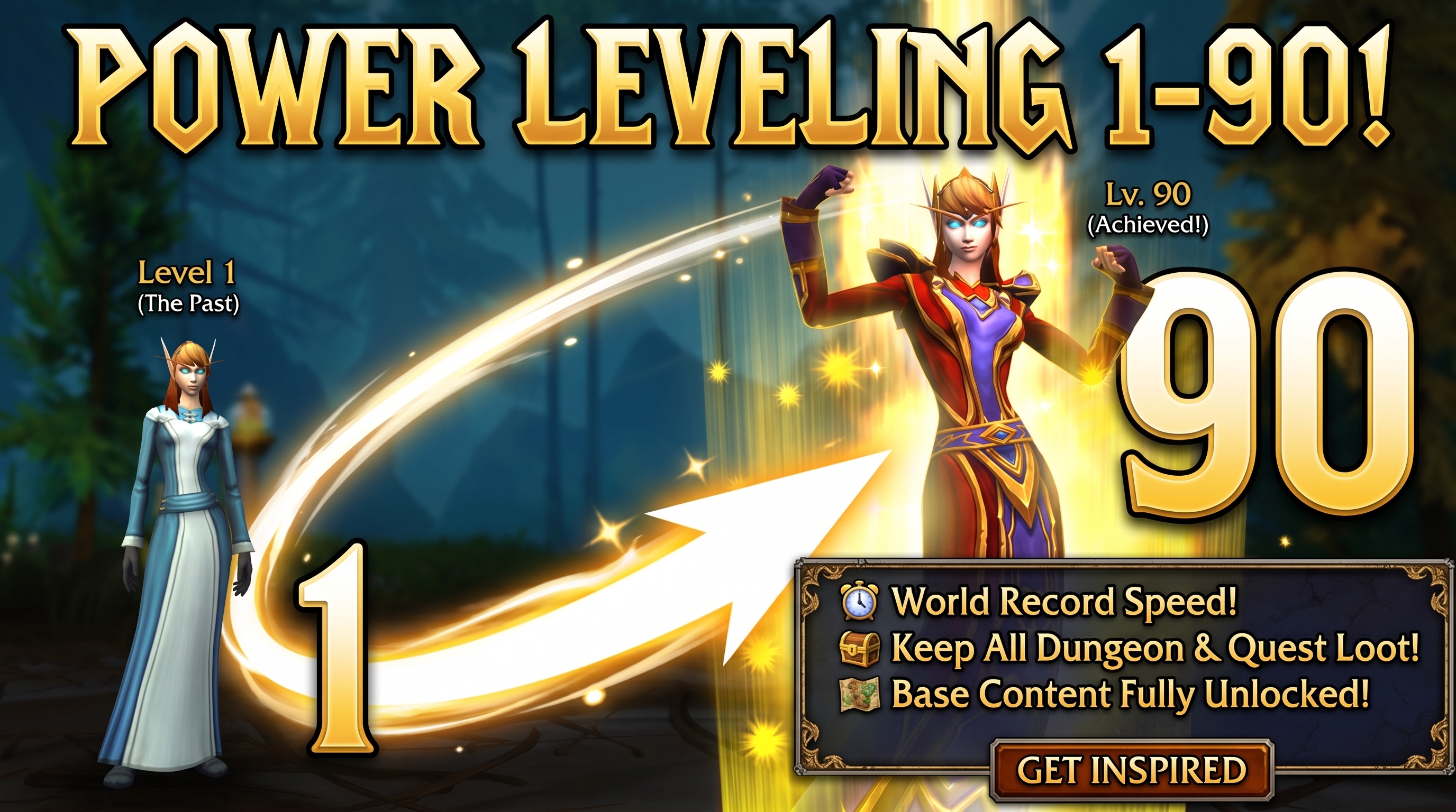 Power Leveling 1-90